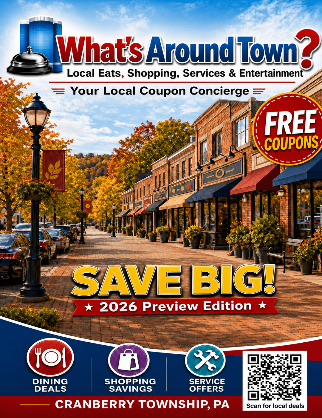Cranberry Township Local Coupon Concierge sample cover