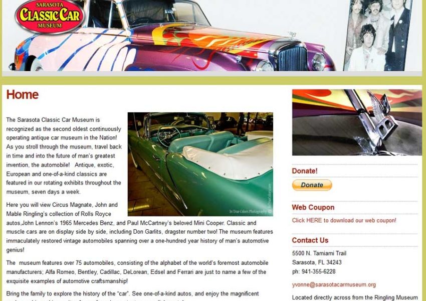 Sarasota Classic Car Museum