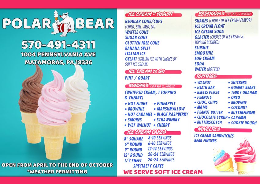 Polar Bear Ice Cream