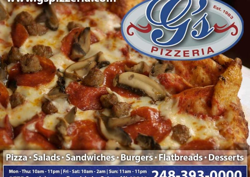 G’s Pizzeria Bar & Grill
