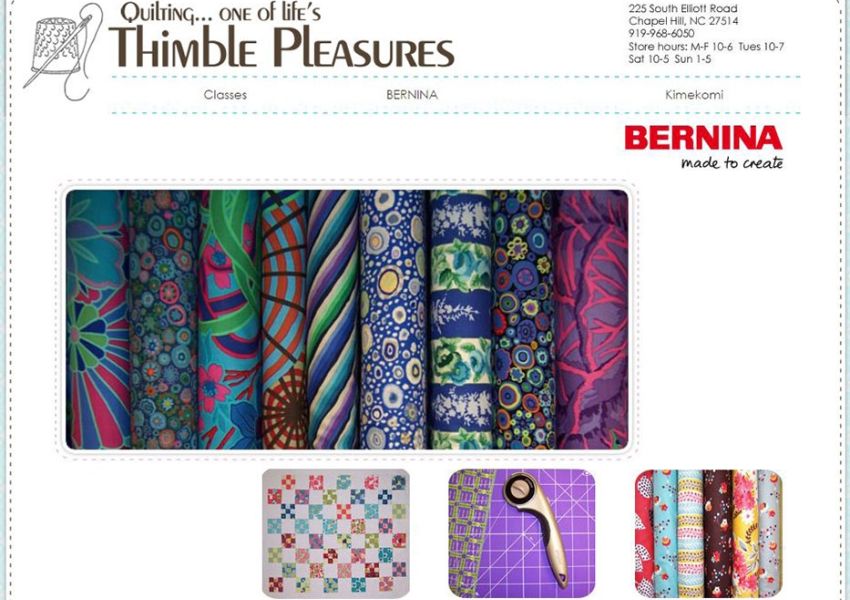 Thimble Pleasures Quilt Shop